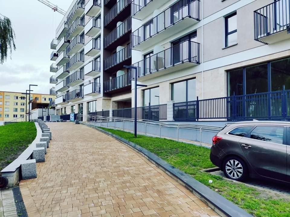 Przytulne Z Widokiem Apartment Szczecin Luaran gambar