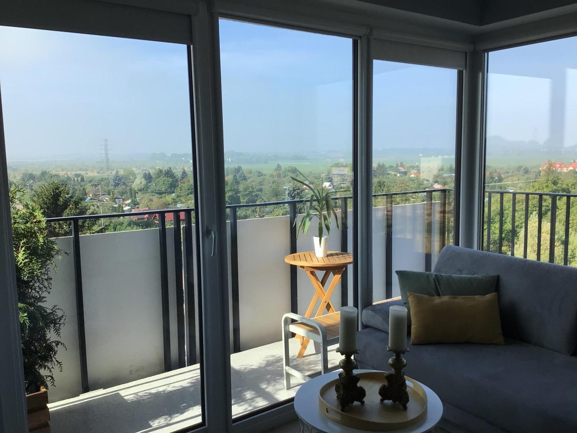 Przytulne Z Widokiem Apartment Szczecin Luaran gambar